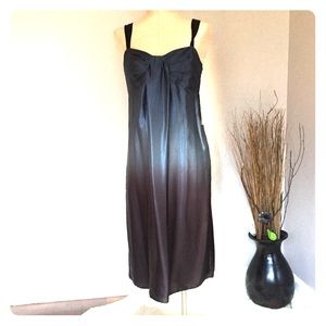 DKNYC Ombré satin sundress